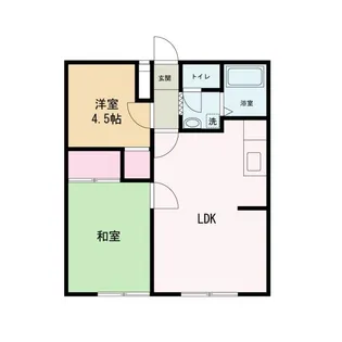 ファミーユ【1階】の間取り