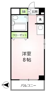 シントミプラザ新宿【3階】の間取り