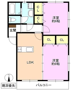 Park Sideガーデン【1階】の間取り