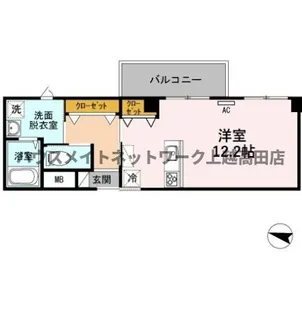 ロングステイ山下【2階】の間取り