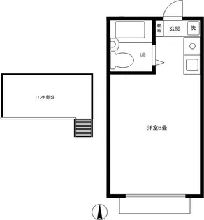 スーマ国分寺【1階】の間取り