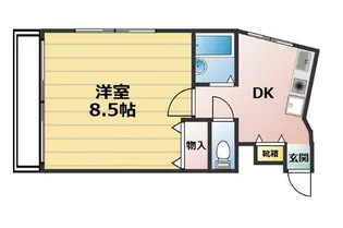 ケー.ハイツ【3階】の間取り