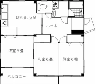 アーバン大門【2階】の間取り