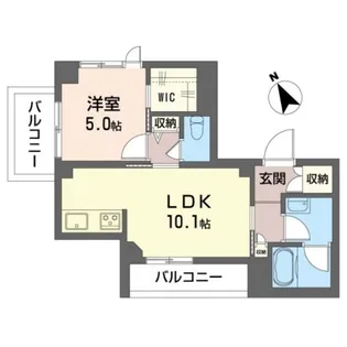ヴィラビアンカ1の間取り