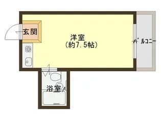 グランドハイツ東小橋【3階】の間取り