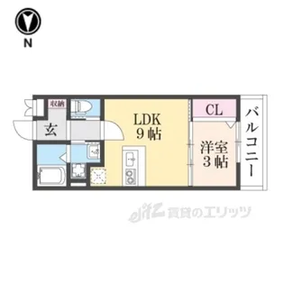 CHOUCHOUMAKINOSAKA【2階】の間取り