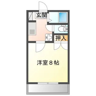 フレグランス千田【2階】の間取り