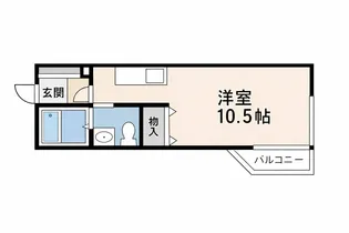 Maison花(メゾンハナ)【3階】の間取り