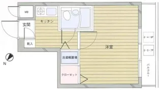 フェニックス荻窪【6階】の間取り
