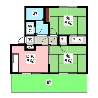 マ・メゾン槙【1階】の間取り