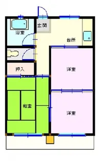 第3加藤マンション【1階】の間取り