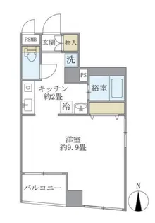 エクセル遠藤【3階】の間取り