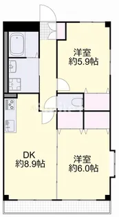 オパール大元【3階】の間取り
