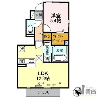 グラウクス G【1階】の間取り