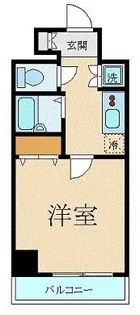 スカイコートヴィーダ五反田WEST【12階】の間取り