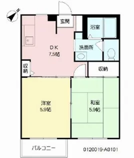 ヴァーサ【1階】の間取り