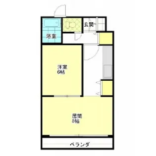 ジェイステージ苫小牧I【4階】の間取り