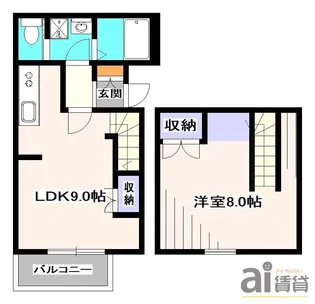 Aifort.方南町【2階】の間取り