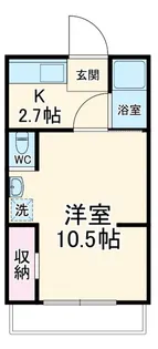 ルココン瓢箪山【2階】の間取り