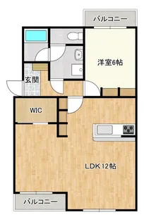 フェニックス【1階】の間取り