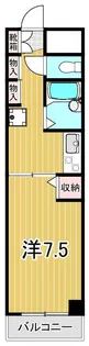 ウエストリバーハイツ【3階】の間取り