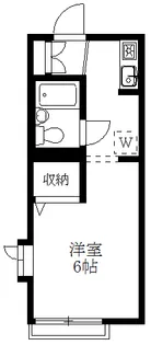 ノーブルハイツ【1階】の間取り