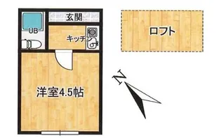 プラザ・ドゥ・フィノ【2階】の間取り