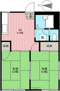 アーバンハイツ【1階】の間取り