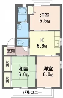 シャーメゾンI番館【2階】の間取り