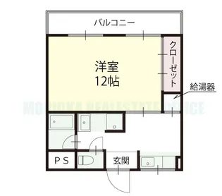 サンハイツ中屋敷A【2階】の間取り