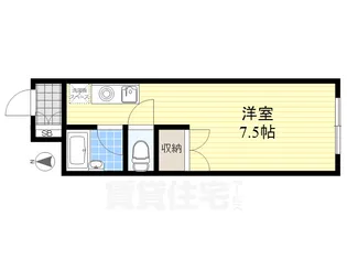 エスポワールTSURUGI【1階】の間取り