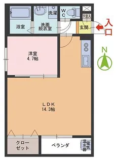 オセロ【2階】の間取り
