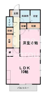ヴェルドミール大上【1階】の間取り