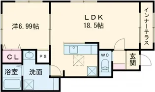 リーブルファイン足立花畑【1階】の間取り