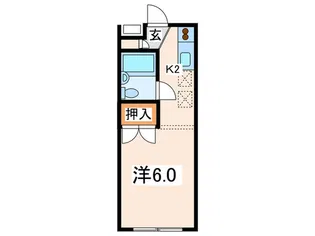 ハイネス月見台【1階】の間取り