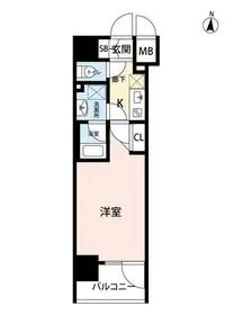 アビタ住吉【9階】の間取り