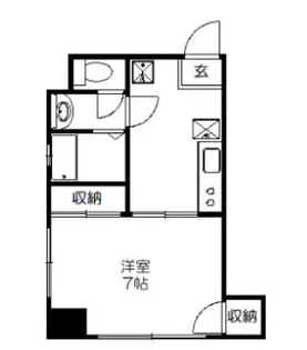 サン ロイヤル【3階】の間取り