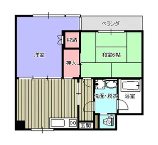 ボンエルフ御影【3階】の間取り