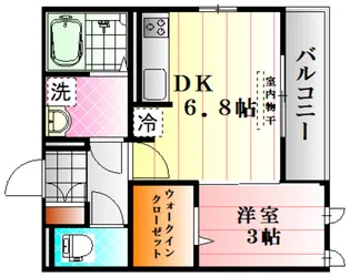 ベローナ【2階】の間取り