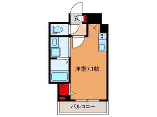 ロイヤル東日暮里II【5階】の間取り