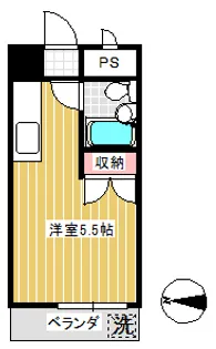 シティミヤザワ【3階】の間取り