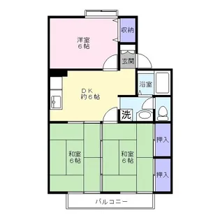 メゾン平成【2階】の間取り