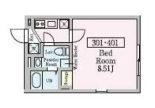 東京都台東区池之端4【マンション】の間取り