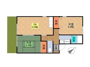 セジュールマリモII【1階】の間取り