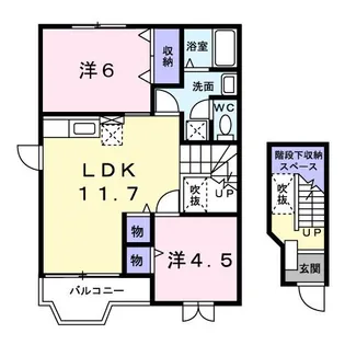 プリマヴェーラ【2階】の間取り