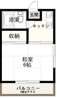 EXCEED谷原【2階】の間取り
