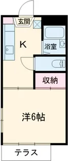 ベルハイツ【1階】の間取り