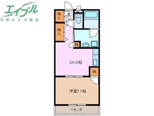 カロスクレーネ【4階】の間取り