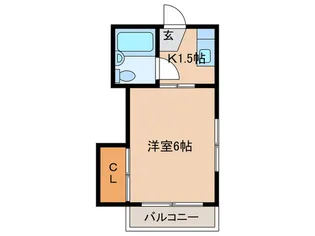 ハイムウシオパ-トI【2階】の間取り