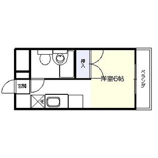 カレッジライフ【2階】の間取り